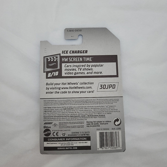 Hot Wheels Fast And The Furious '70 Dodge Charger & Ice Charger HW SCREEN TIME - Picture 4 of 4